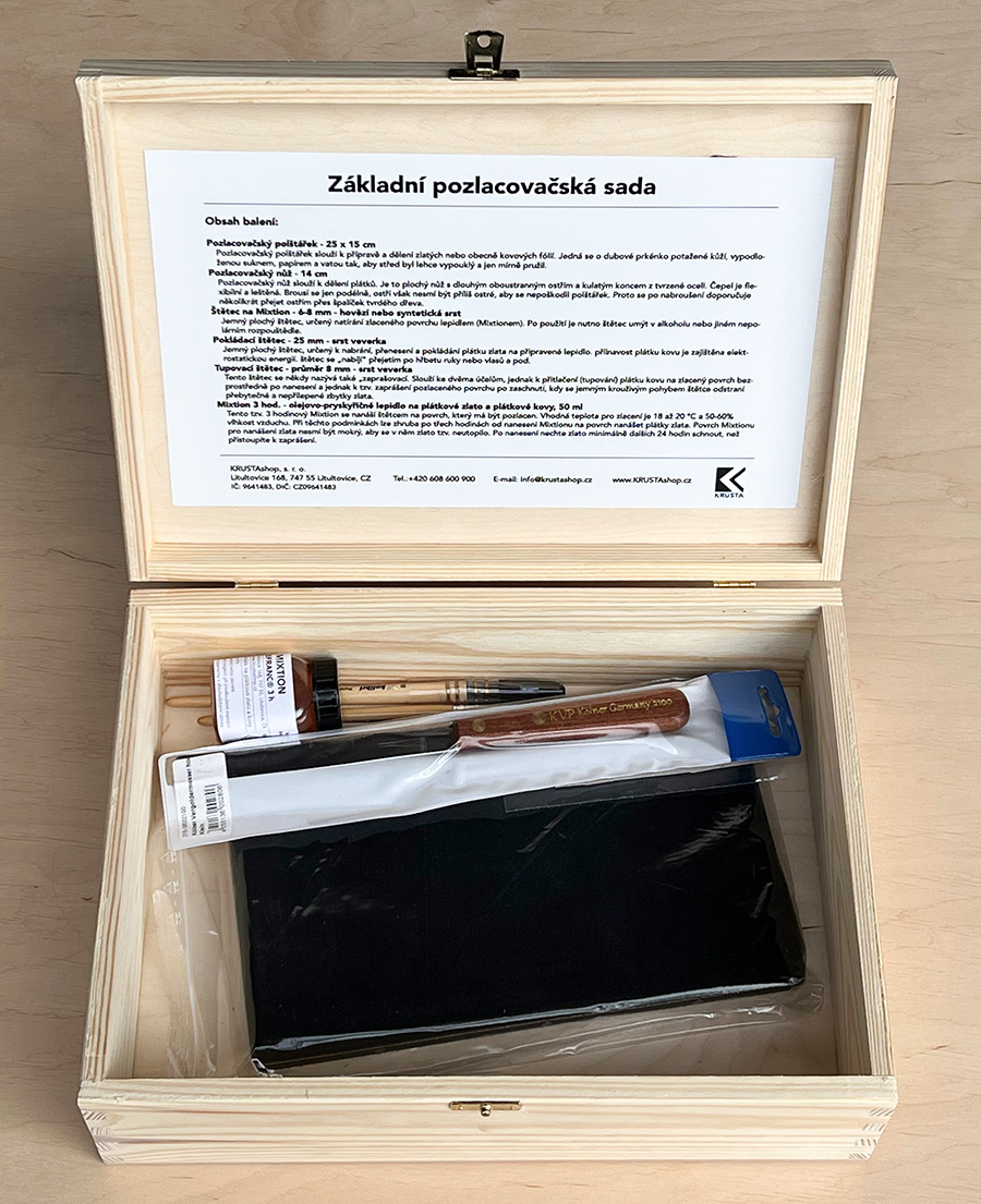 Základní pozlacovačská sada